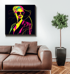 Runway Reverie Fashion Canvas Art - Beyond T-shirts