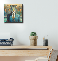 Wrapped Canvas Elephant Print.