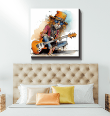 Harmonious Hoots Caricature Canvas - Beyond T-shirts