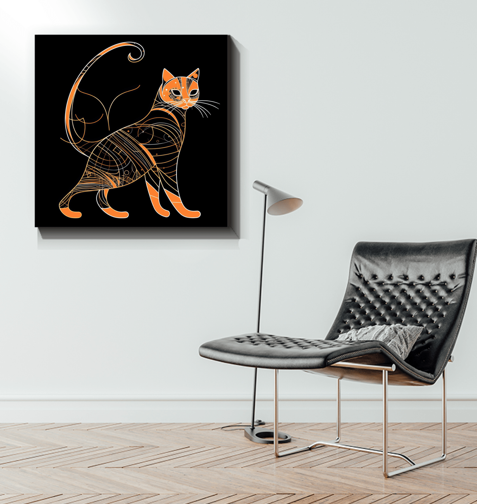 Elegant Abyssinian Sunset Watch Canvas - Beyond T-shirts
