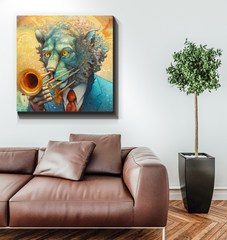 Lion's Pride Wrapped Canvas