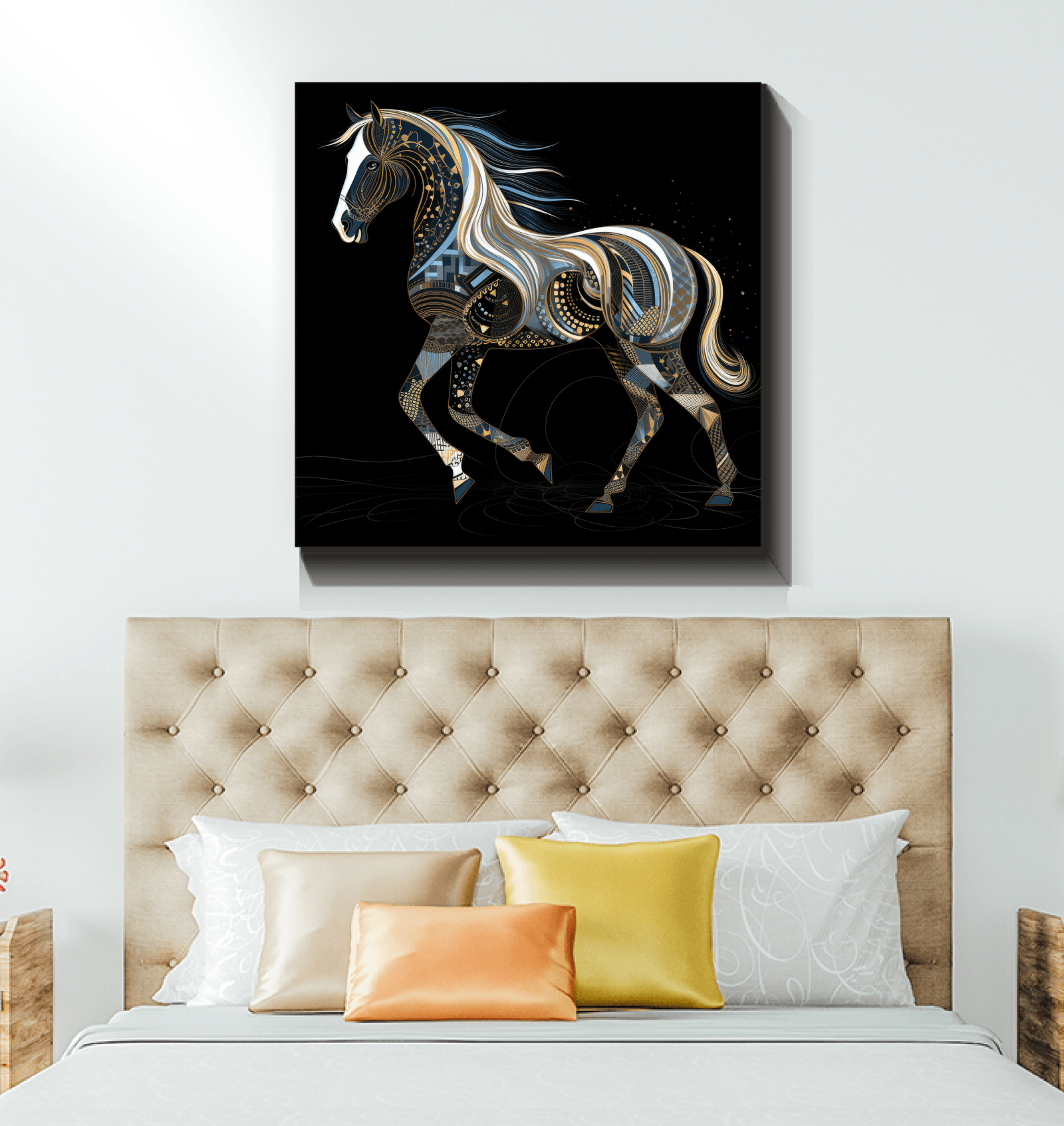 Playful Horse River Splash - Beyond T-shirts