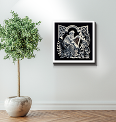 Urban Hip Hop Graffiti Wrapped Canvas