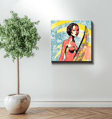 Modern decor with Surfing 5 26T Canvas artwork