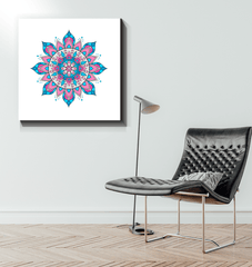 Mandala Bloom Outdoor Mural - Beyond T-shirts