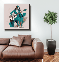 Fashion Fusion All-Over Print Wrapped Canvas - Beyond T-shirts