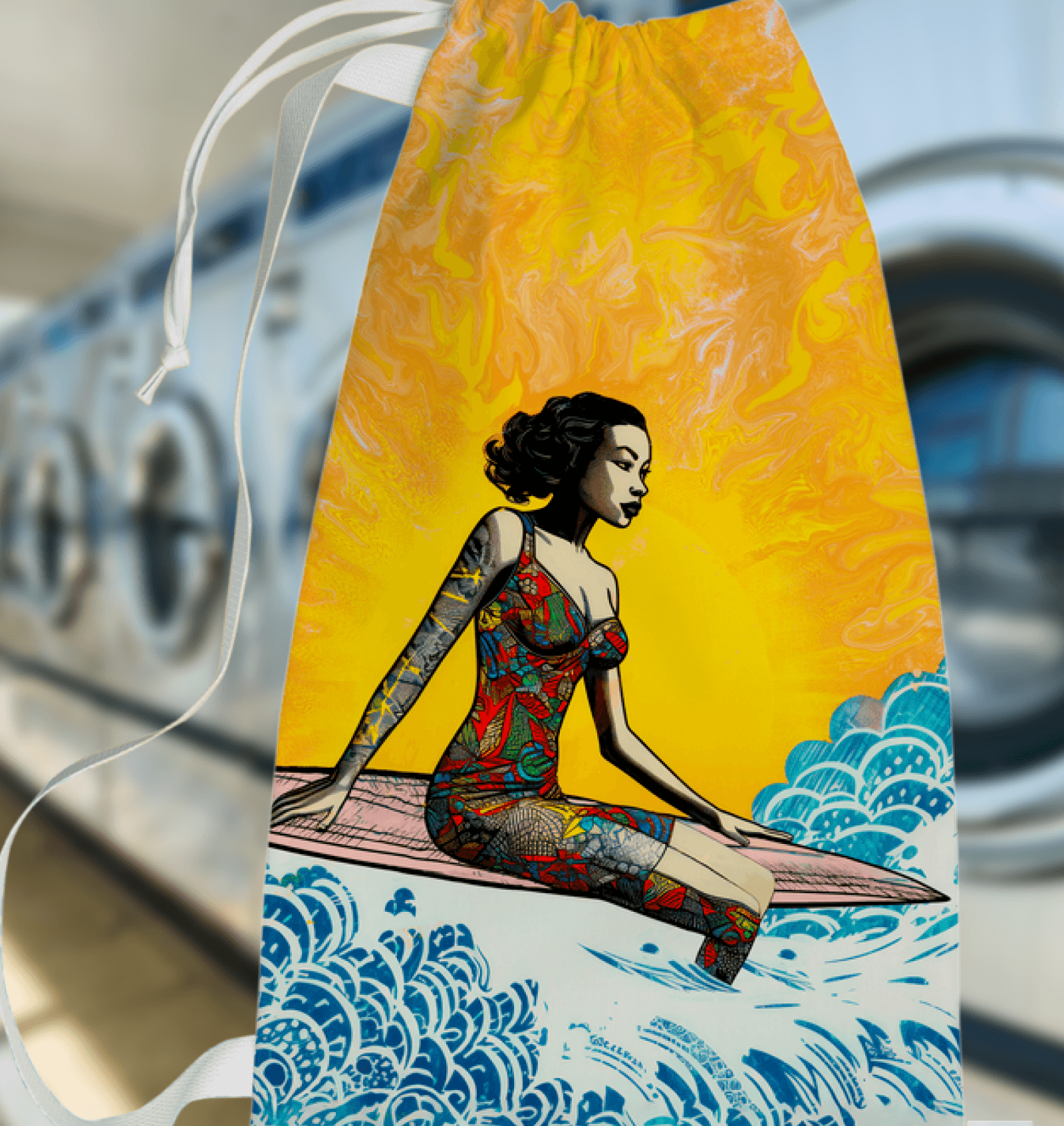 Surf's Up Laundry Charm - Beyond T-shirts