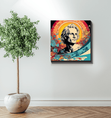 Luminous Surf Canvas Print - Beyond T-shirts