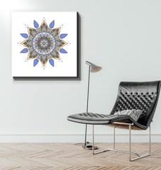 Intricate Mandala Bliss Wall Art - Beyond T-shirts