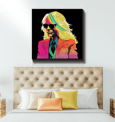 Elegance in Abstract Fashion Canvas - Beyond T-shirts