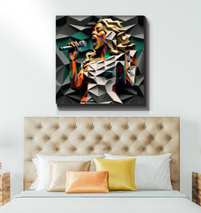 Instrumental Inspiration Wrapped Canvas