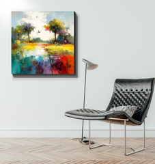 Canyon Adventure Landscape Canvas Print