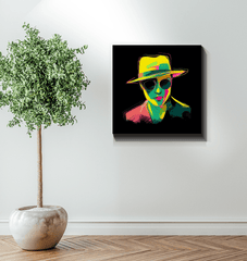 Retro Glamour Fashion Canvas - Beyond T-shirts