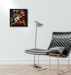 Instrumental Illusion Wrapped Canvas