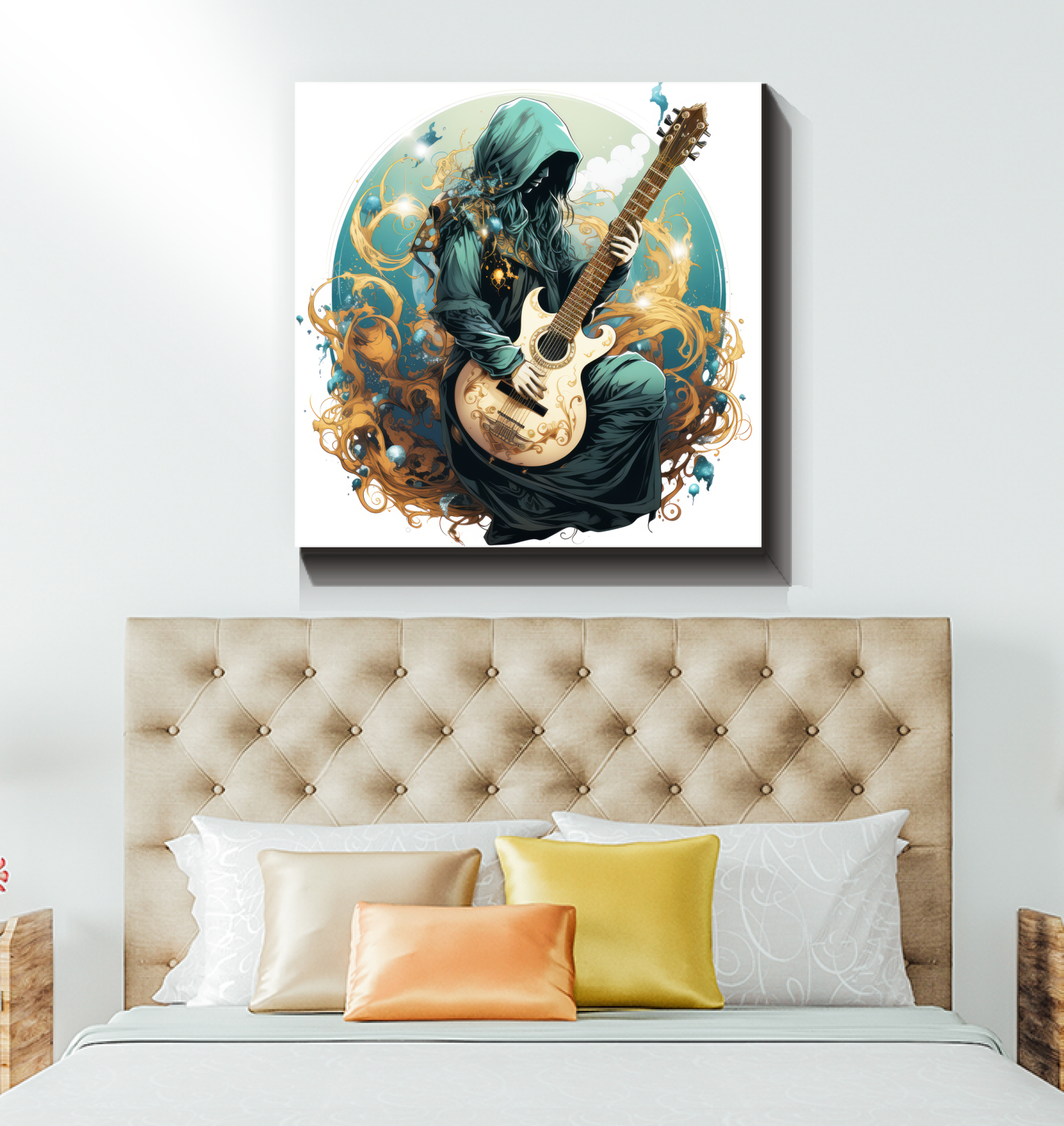 Jazzed Up Canvas Abstract Jazz Music Art