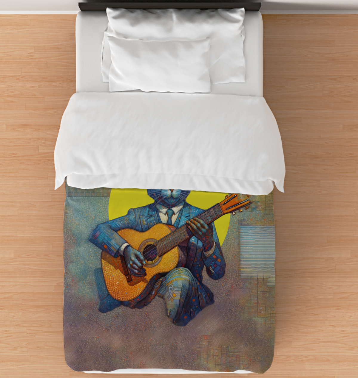 Cat's Whimsical Dreams Comforter