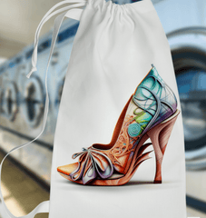 SpaceWalk Futuristic Shoe Laundry Bag - Beyond T-shirts