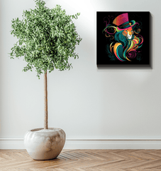 Courageous Monarch Canvas Artwork - Beyond T-shirts