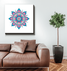 Mandala Bloom Outdoor Mural - Beyond T-shirts