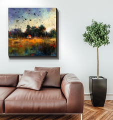Coastal Path to Paradise Wrapped Canvas