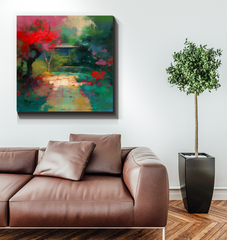 Desert Dunes Landscape Wrapped Canvas