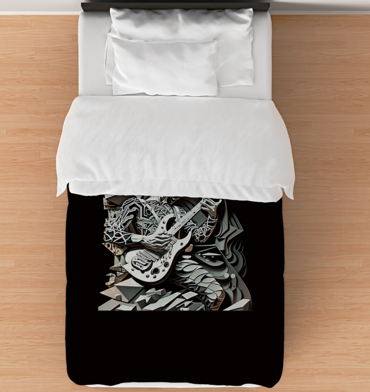 Rhythmic Harmony Duvet Cover