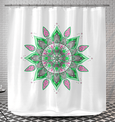 Ethereal Mandala Watercolor Curtain - Beyond T-shirts