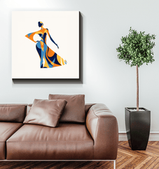 Stylish Silhouettes Canvas Art - Beyond T-shirts