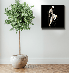Contemporary Fashion Collage Canvas - Beyond T-shirts