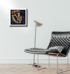 Vintage Swing Dance Artwork for Living Room Decor