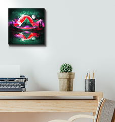 Enchanted Estuary Peaceful Landscape Canvas