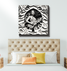 Bluegrass Roots Wrapped Canvas