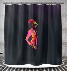 Vintage Vogue Bath Curtain - Beyond T-shirts