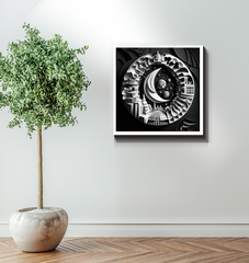 Photon and Void wrapped canvas, perfect for space enthusiasts.