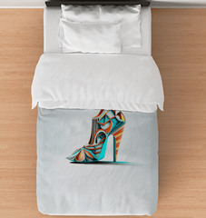 Futuristic Shoe Dreams Bedding Haven - Beyond T-shirts