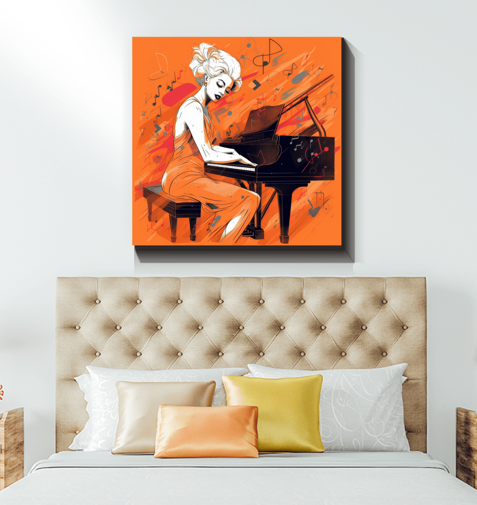 Harmony Of Style Canvas Art - Beyond T-shirts