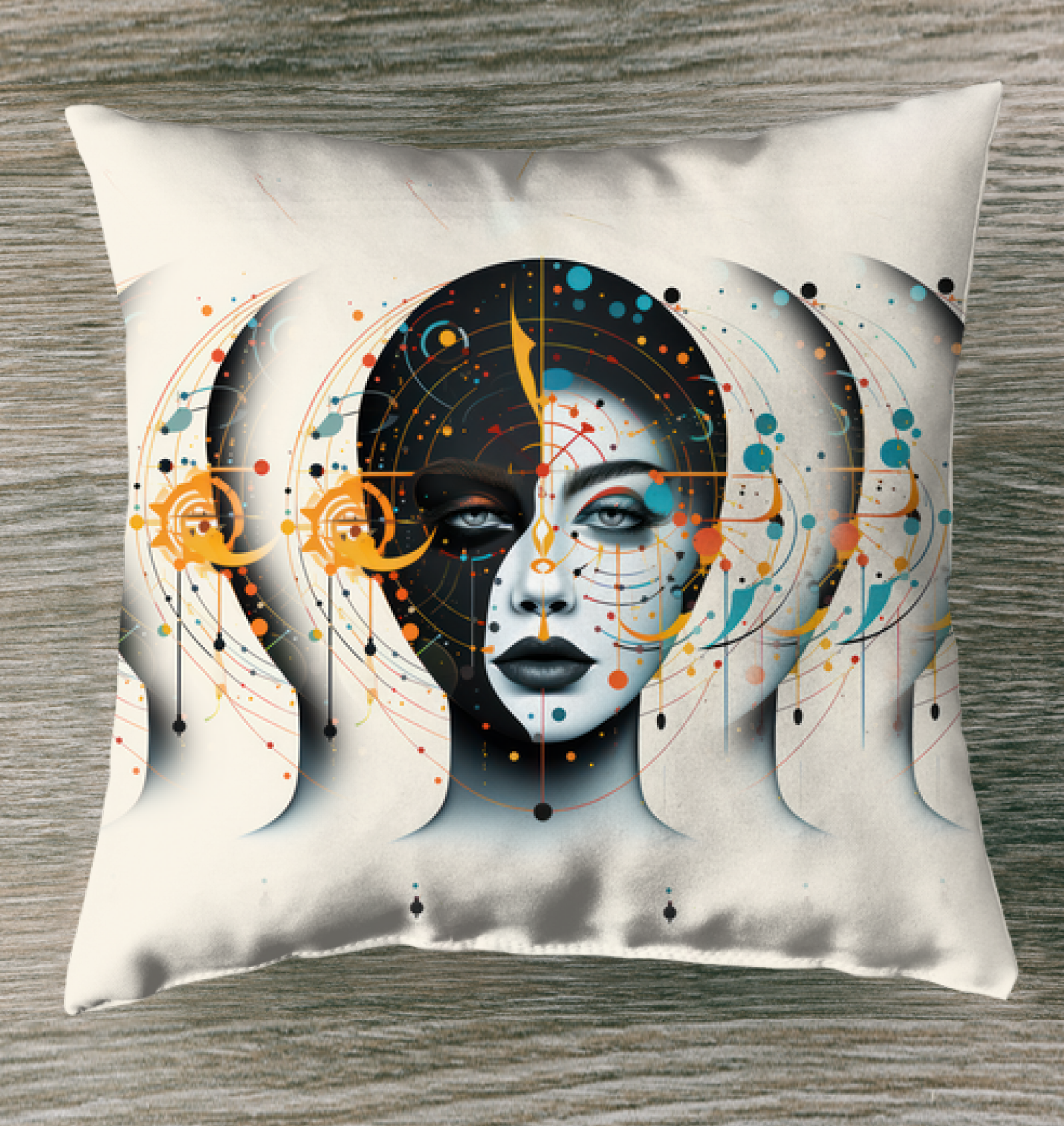 Mystic Mosaic Pillow