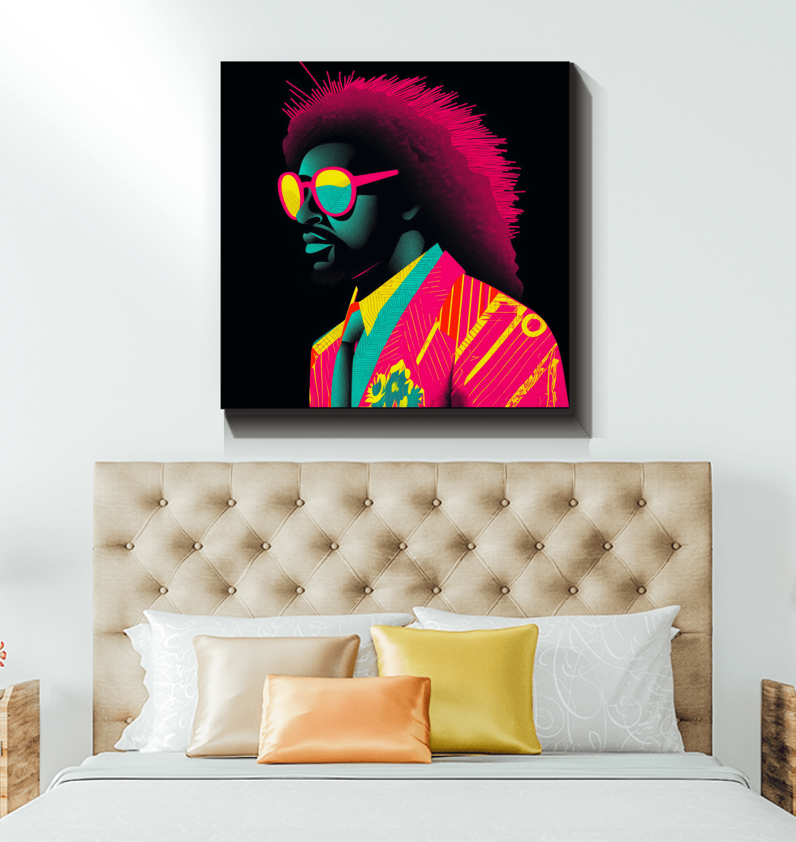 Runway Reverie Canvas Art Print - Beyond T-shirts