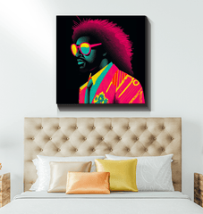 Runway Reverie Canvas Art Print - Beyond T-shirts