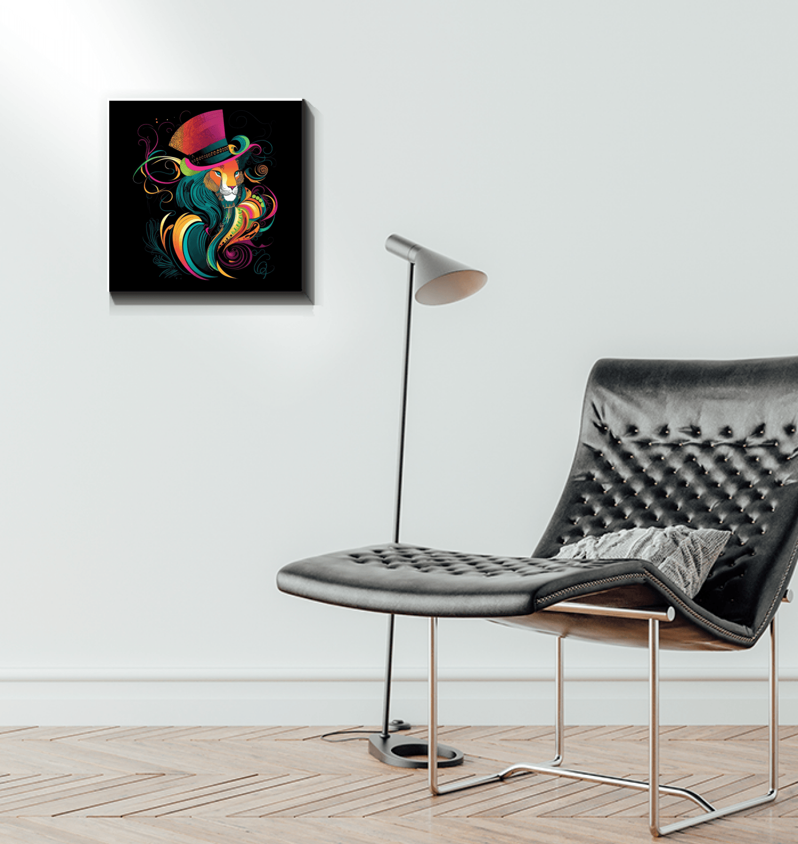 Courageous Monarch Canvas Artwork - Beyond T-shirts