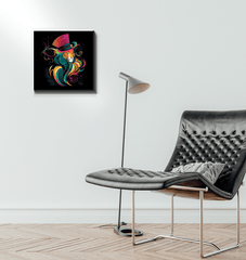 Courageous Monarch Canvas Artwork - Beyond T-shirts