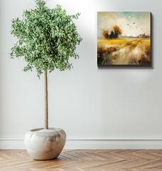 Coastal Sunset Beauty Wrapped Canvas