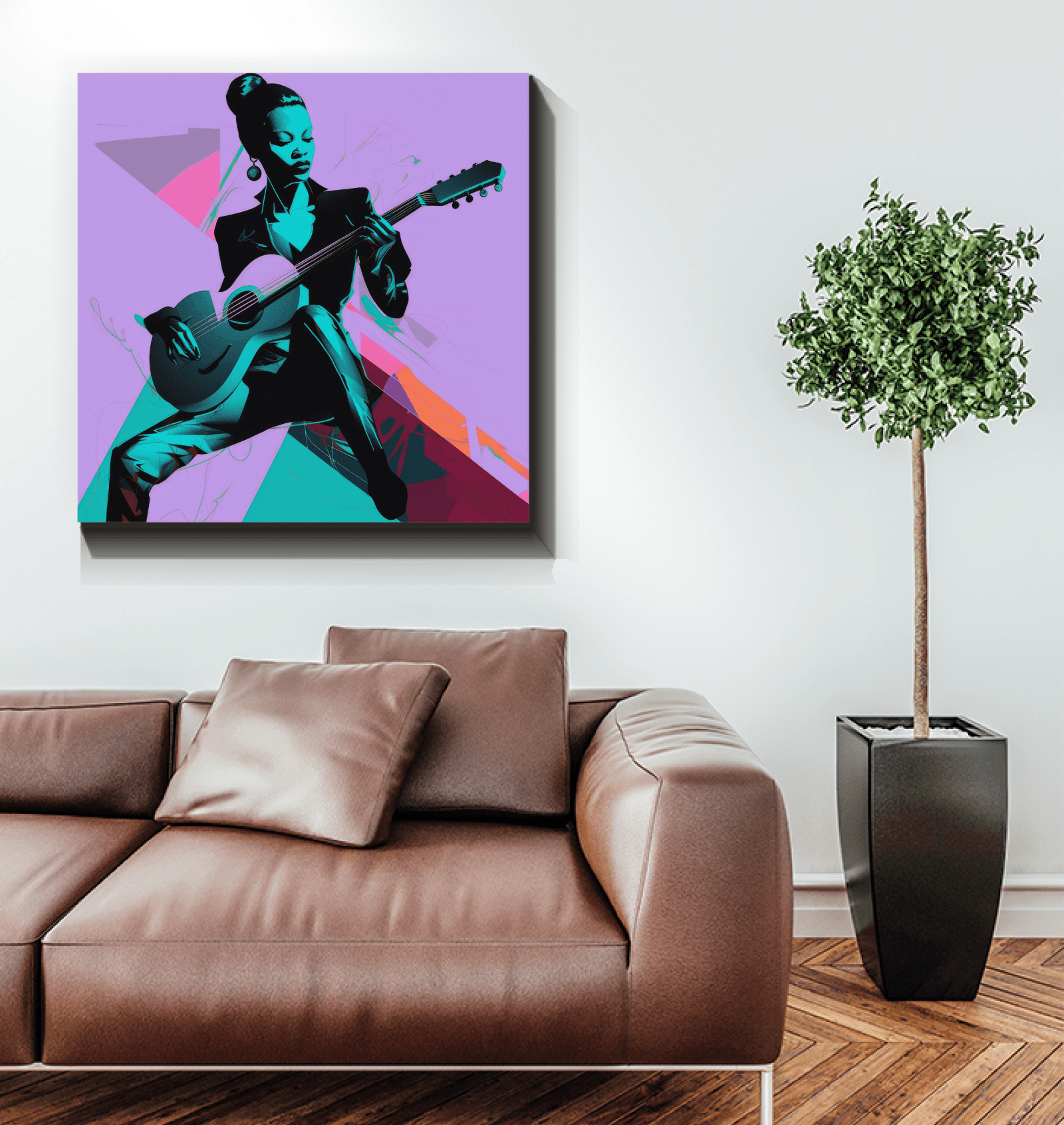 Fashion Fusion Elegance Wrapped Canvas - Beyond T-shirts