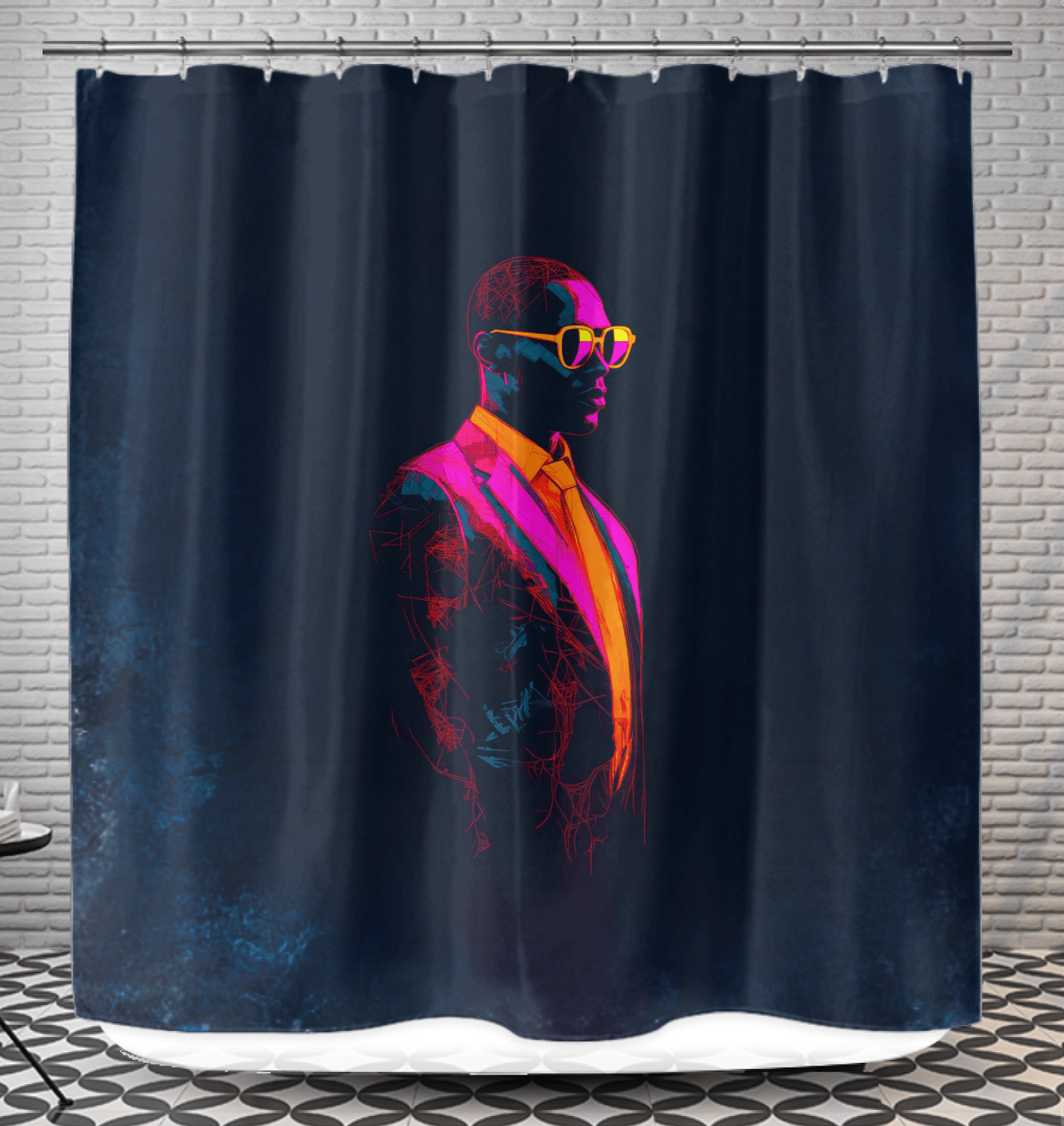 Glamorous Gowns Bath Curtain - Beyond T-shirts