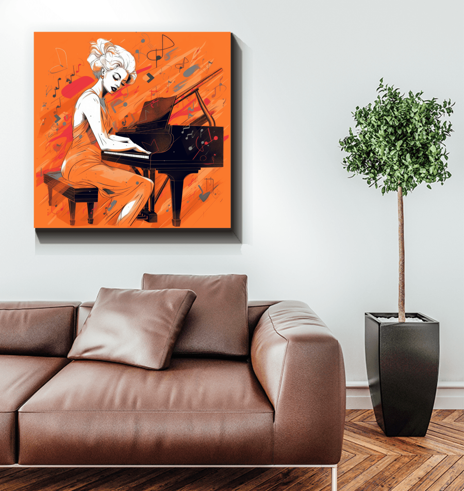 Harmony Of Style Canvas Art - Beyond T-shirts