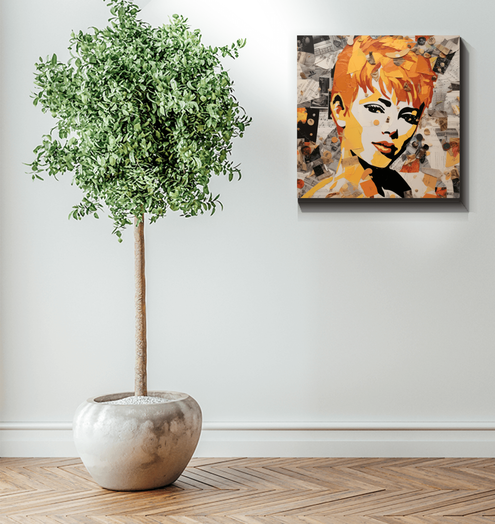Resonant Expression Wrapped Canvas Notes Of Soul - Beyond T-shirts