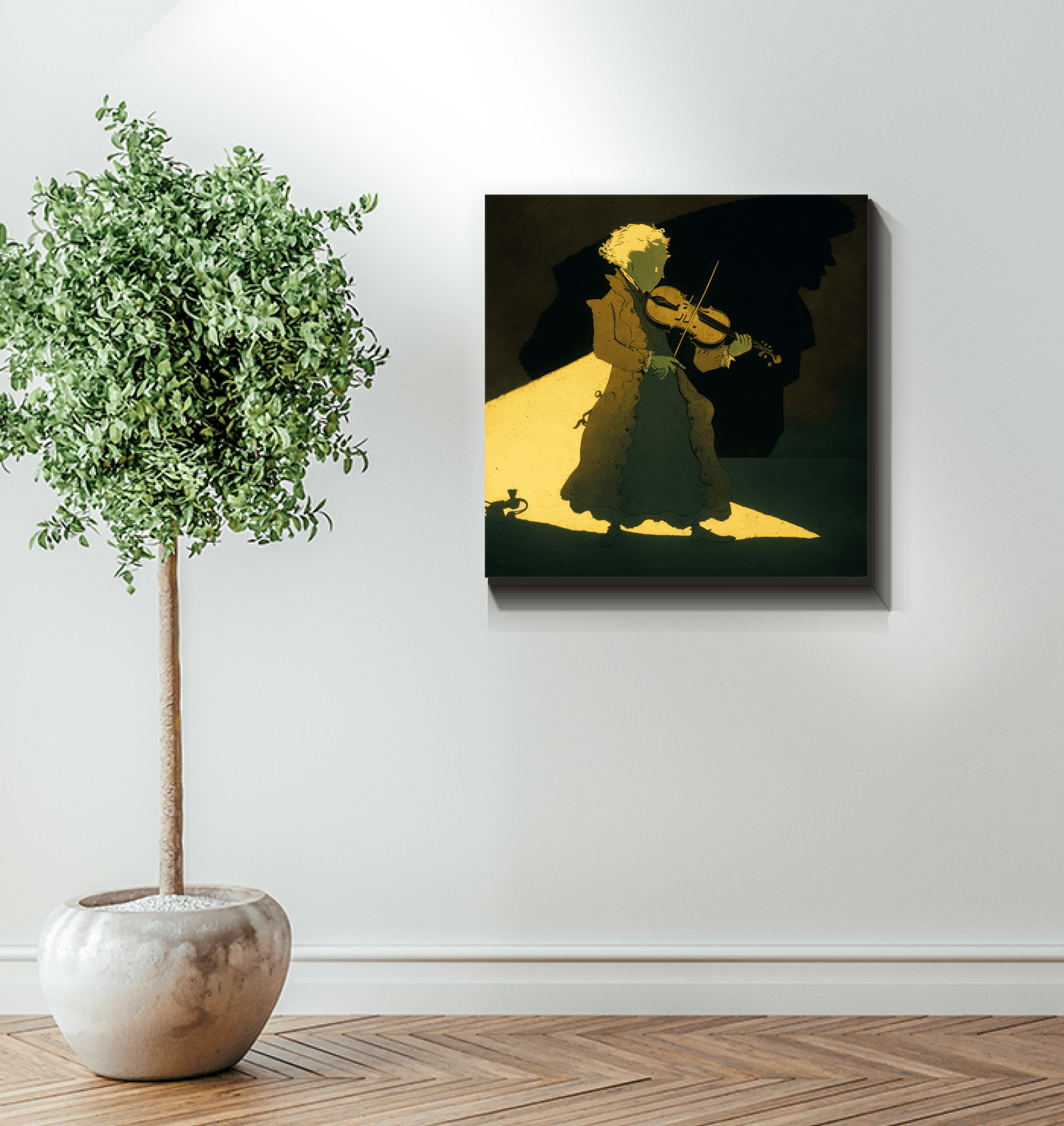 Saxophone Serenity Wall Art