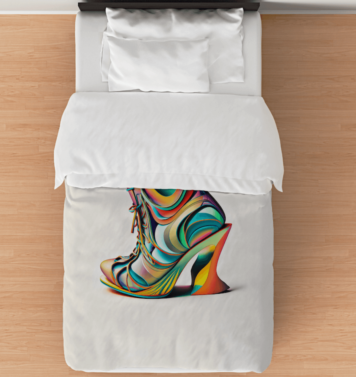 Futuristic Shoe Dreams Comforter - Beyond T-shirts