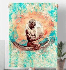 Surfing Melody Sherpa Throw Blanket - Beyond T-shirts