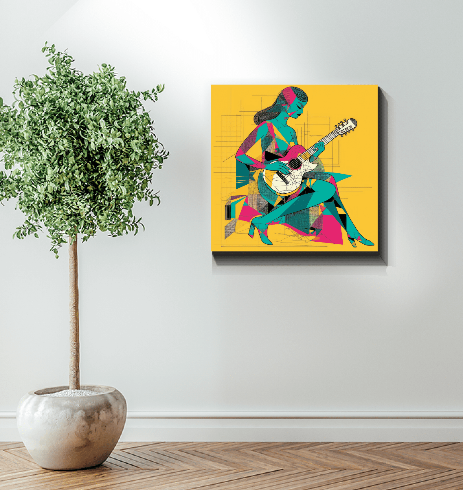 Glamour in Motion Wrapped Canvas - Beyond T-shirts
